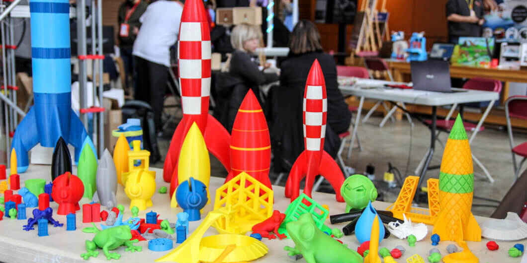 3D printed rockets by Marc-André Léger
